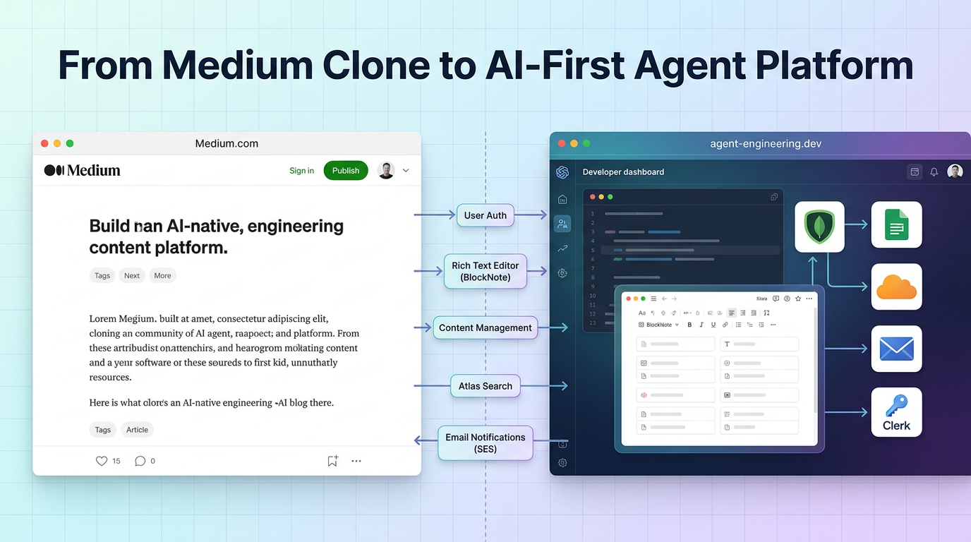 From Medium Clone to Al-First Agent Platform.png